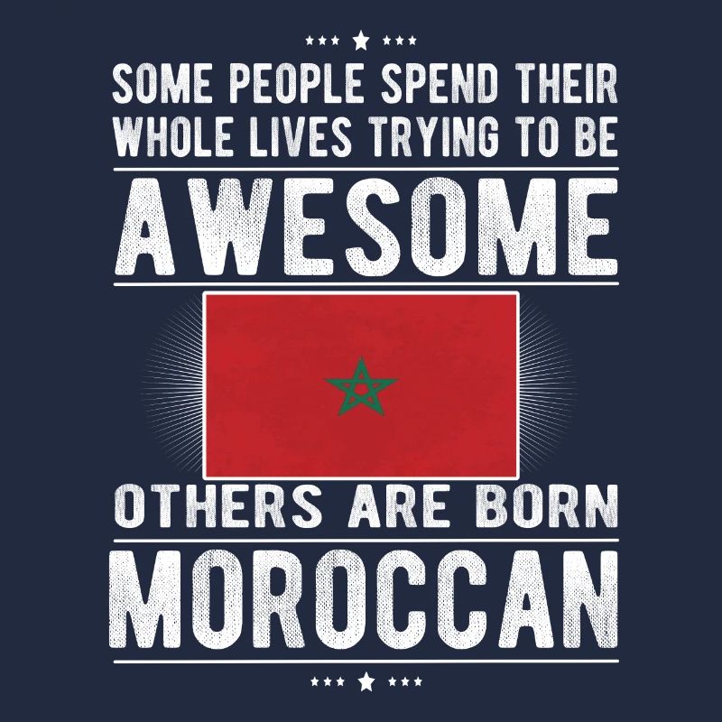 Moroccan Morocco Flag Moroccan origin