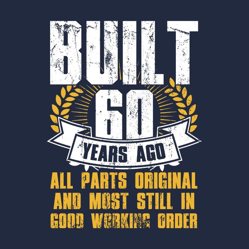 Construit il y a 60 ans 60e anniversaire