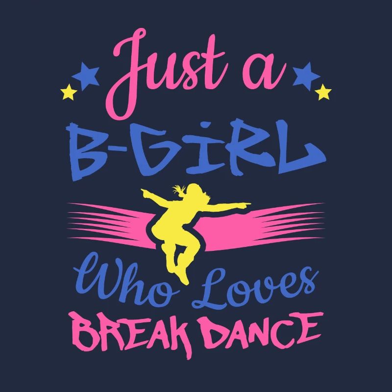 Breakdancer B-Mädchen, das Breakdance liebt