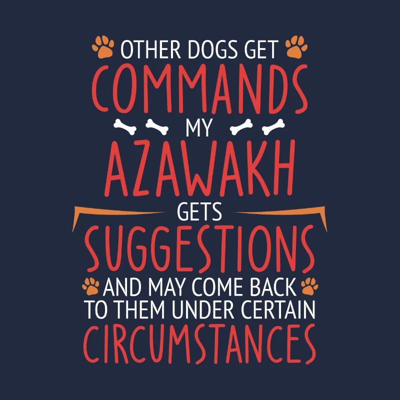 Azawakh Commande la patte