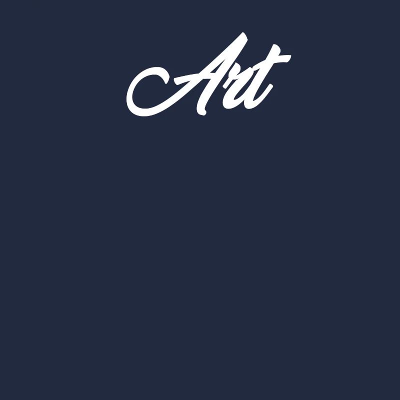 ART CURSIVE TEXT NOVELTY HOBBY