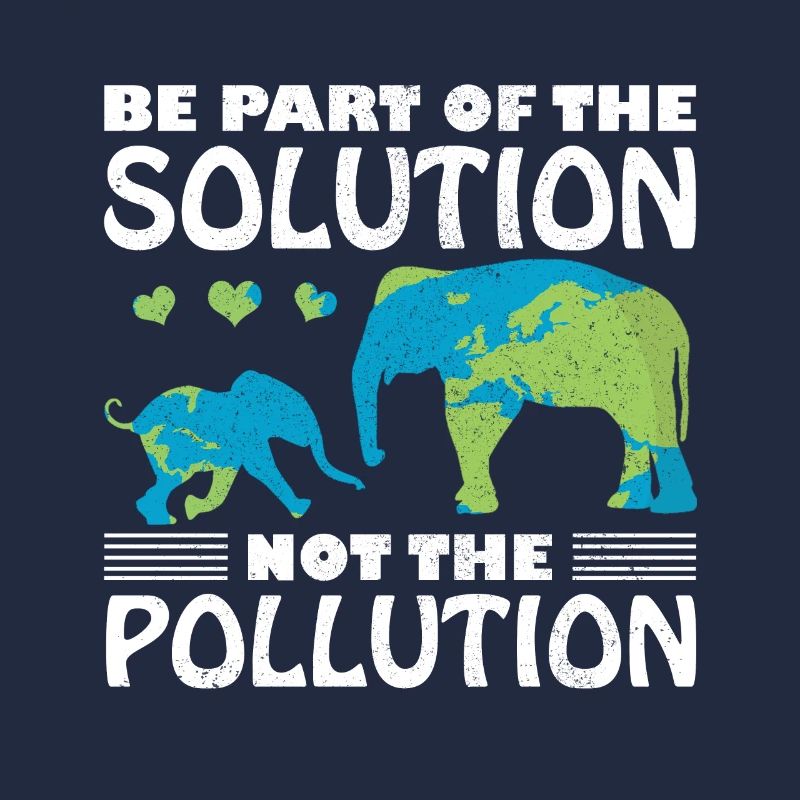 Earth Day Elephant Saying Environment Climate Gift Idea