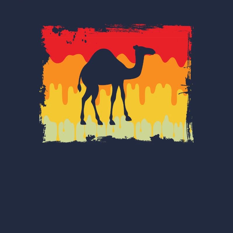 Dromadaire rétro