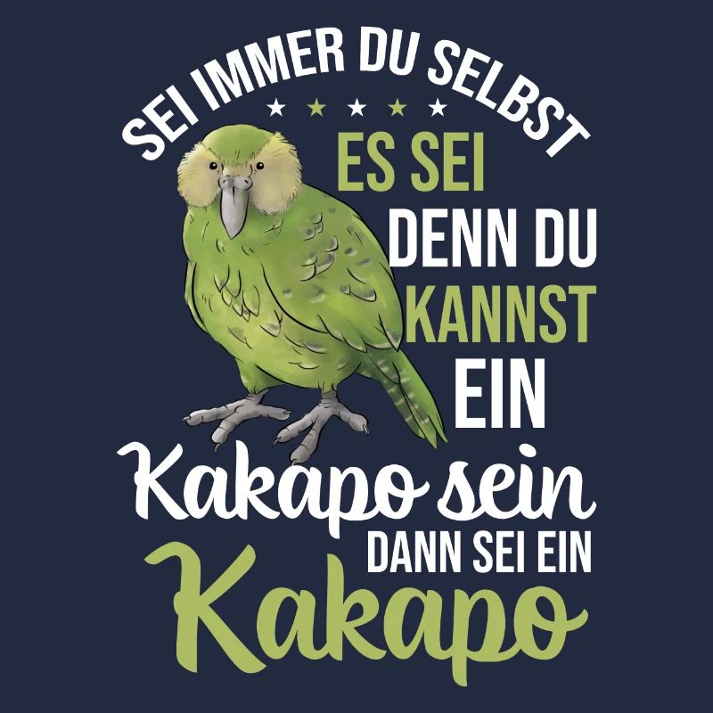 Sei ein Kakapo Papagei