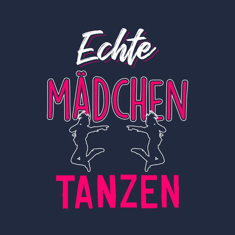 Echte Mädchen tanzen