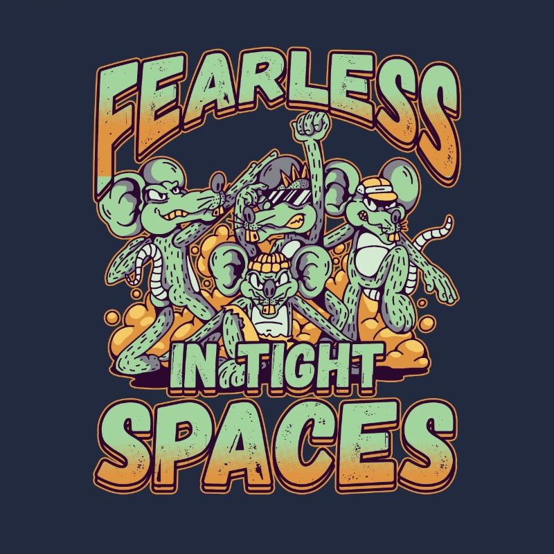 Sans peur dans les espaces restreints