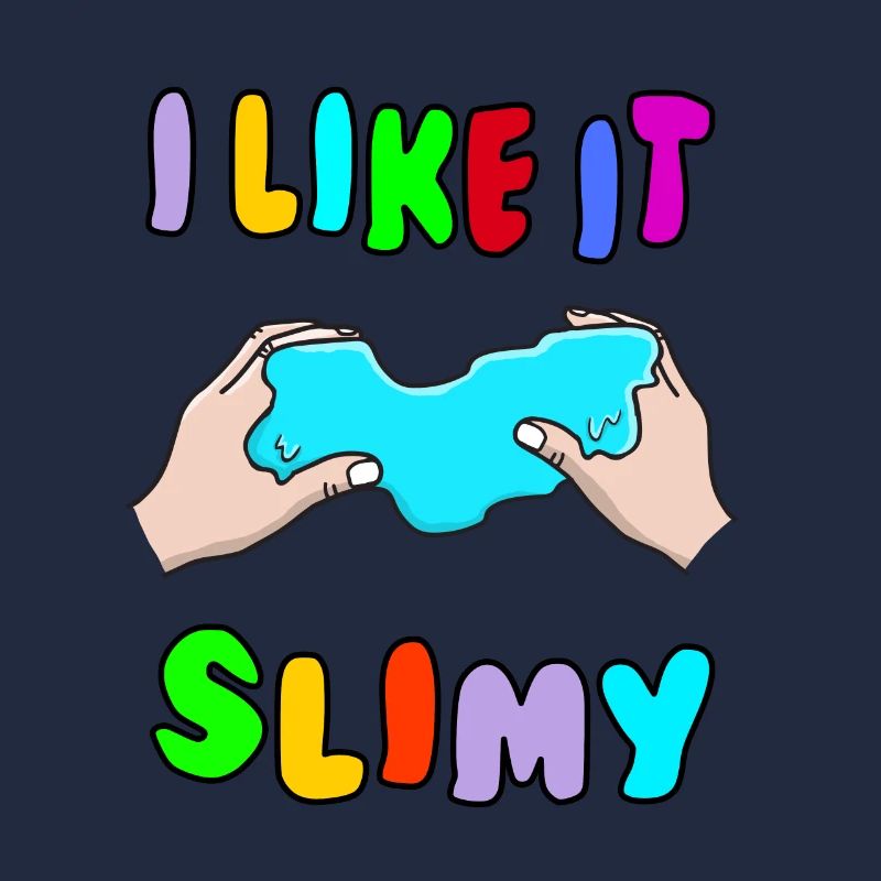 I like it Slimy Fluffy Drizzly Cloud Texture Buble