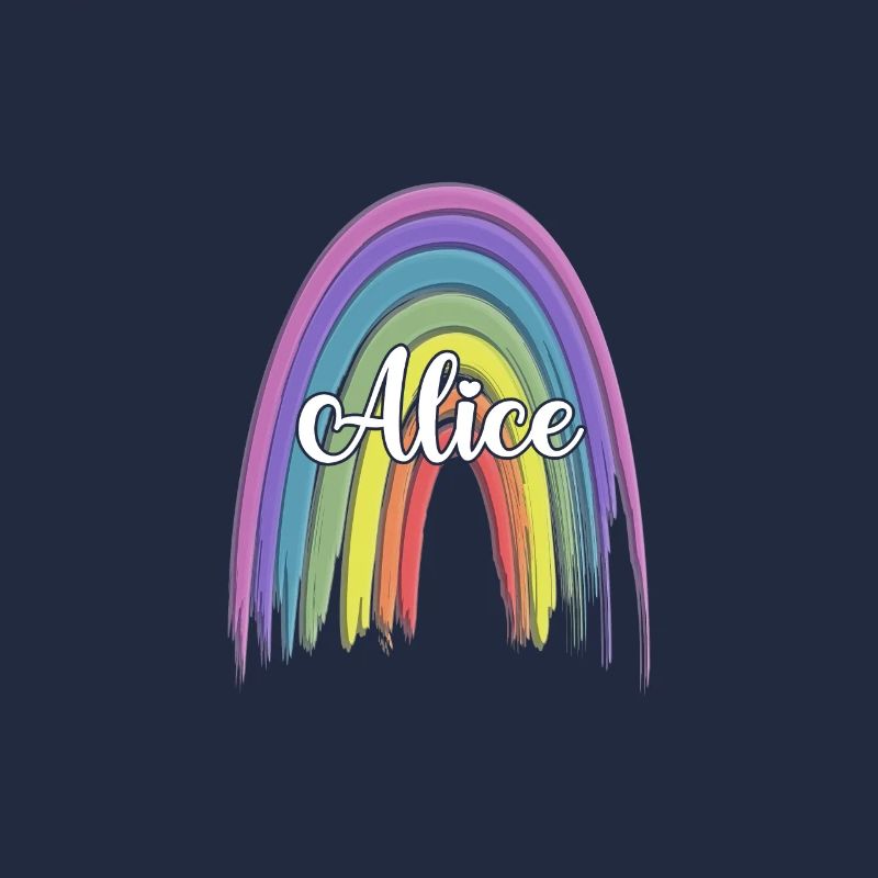 ALICE Rainbow Cursive