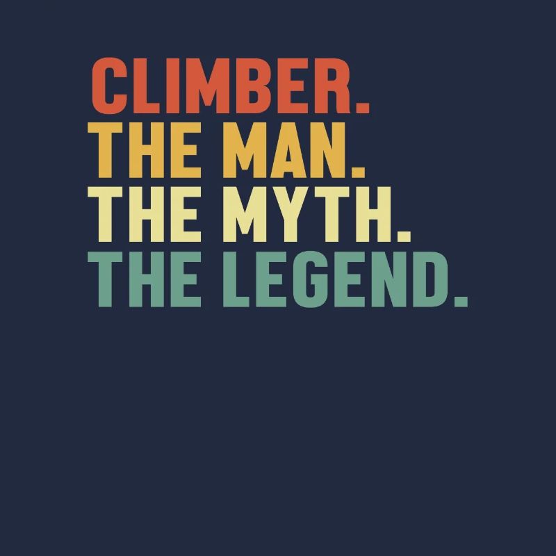 Climber Man Myth Legend escalade de bloc escalade