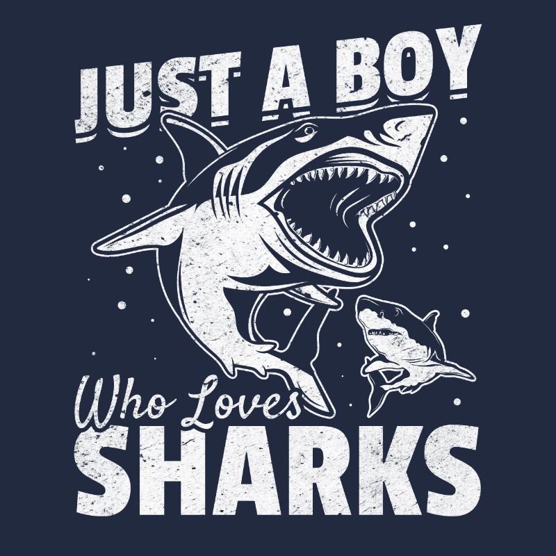 Great White Shark Sharkfish Ich bin nur ein Junge,