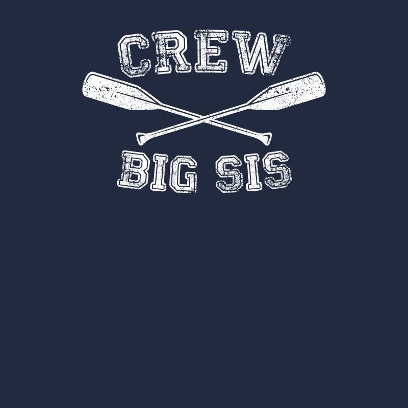 Crew Big Sister Rudern Steuermann Sculling Bootfahren