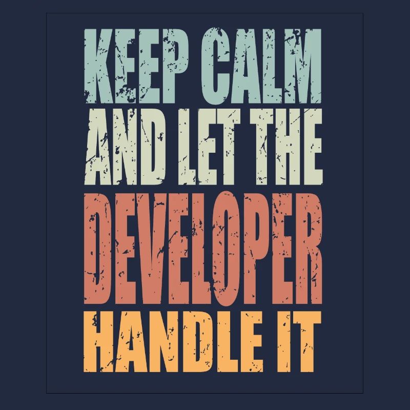 Keep Calm Developer Saying Developer Gift