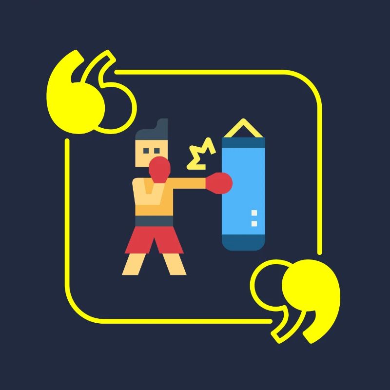 Boxe pixel - idee cadeau boxeur