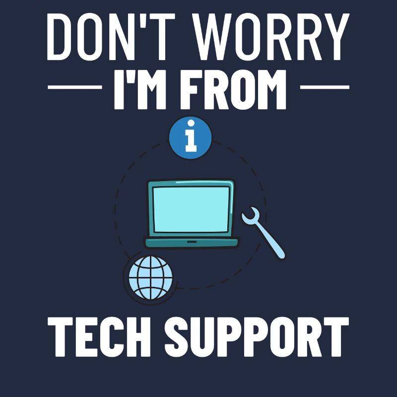 Tech Support IT Technischer Hilfe Helpdesk