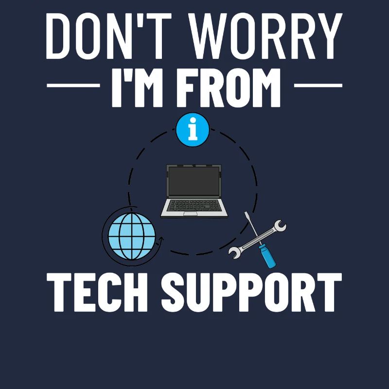Tech Support IT Technischer Hilfe Helpdesk