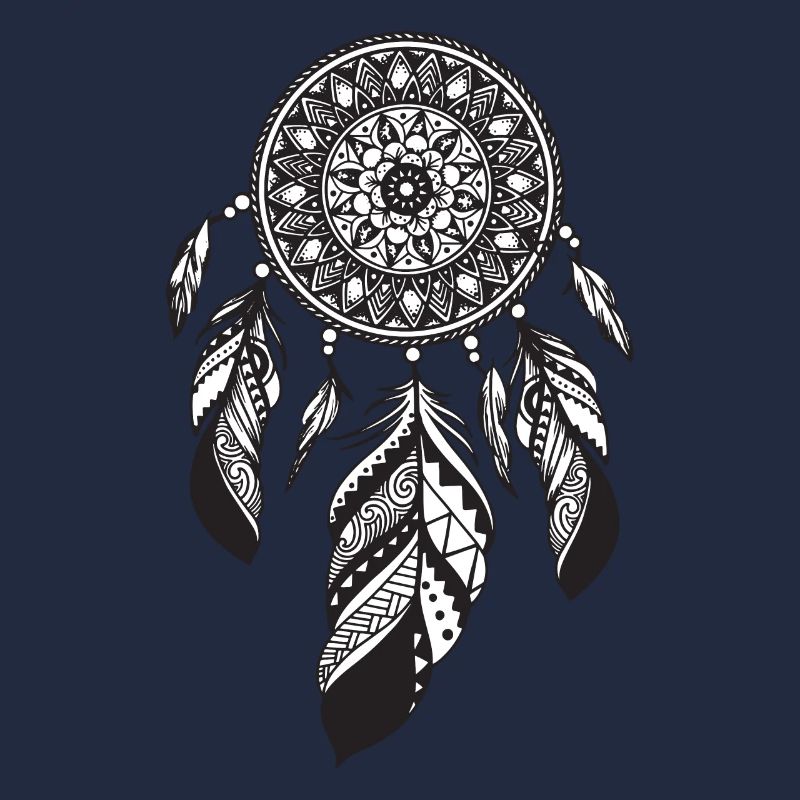 MANDALAS FEATHERS Traumfänger Mandala