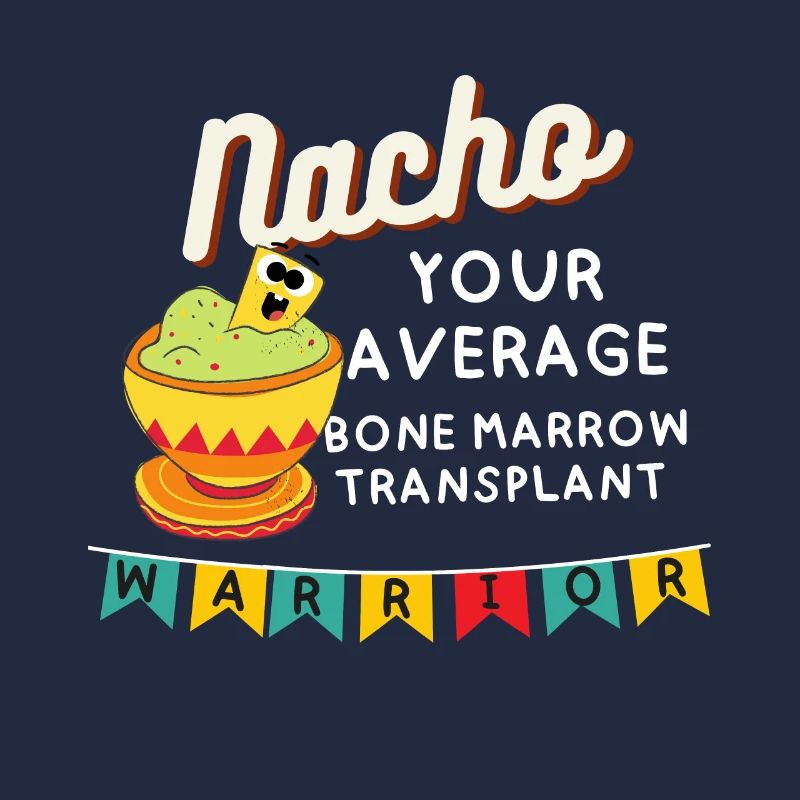Drôle de jeu de mots Survivant de greffe de moelle osseuse Warrior