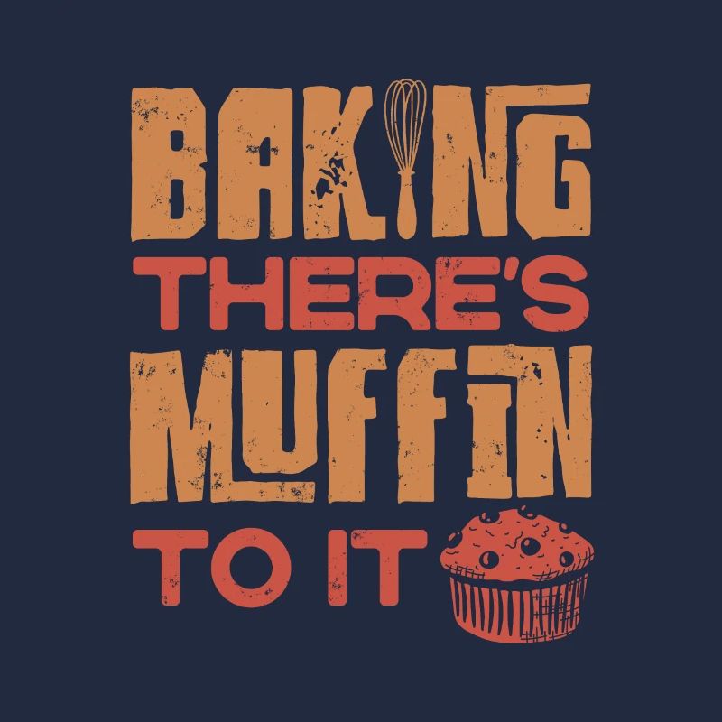 Pastry Chef Baking Baker Baking There Muffin To