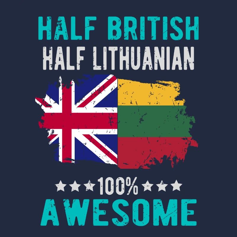 Half British Half Lithuanian