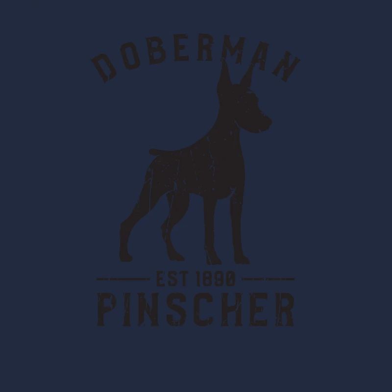 Doberman Pinscher Est 1890 - chien de sécurité
