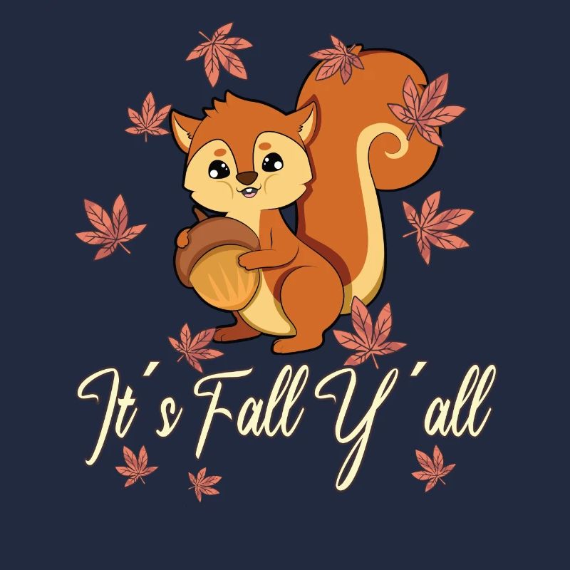 Liebe Eichhörnchen Thanksgiving Herbst Euch Alle