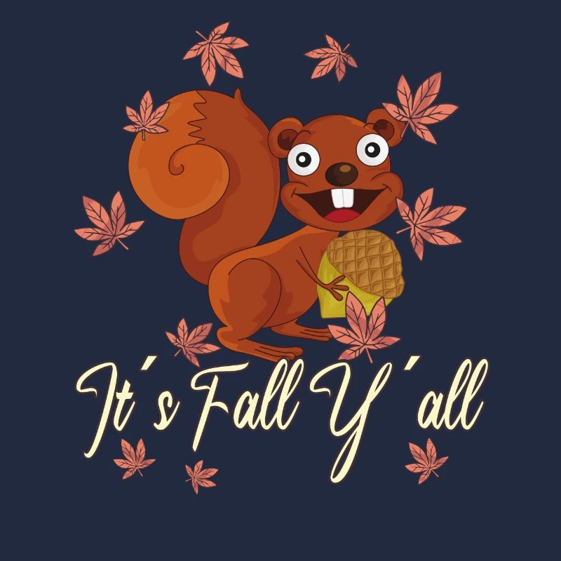 Liebe Eichhörnchen Thanksgiving Herbst Euch Alle