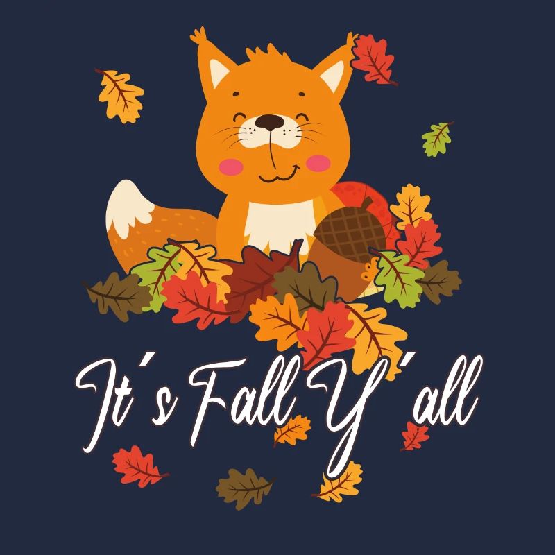 Liebe Eichhörnchen Thanksgiving Herbst Euch Alle