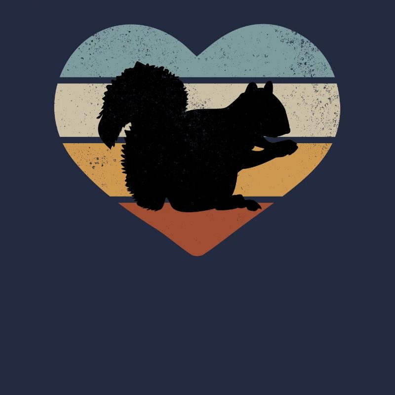Squirrel lover, cute