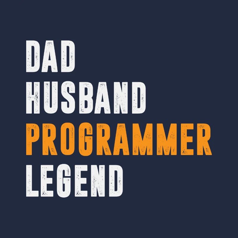 Papa Mari Programmeur Legend Coder Coding