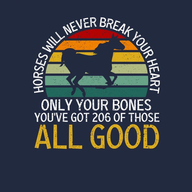 Pferde werden dir nie das Herz brechen Inspiration