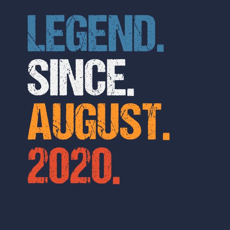 Legend Since August 2020 Geburtstag