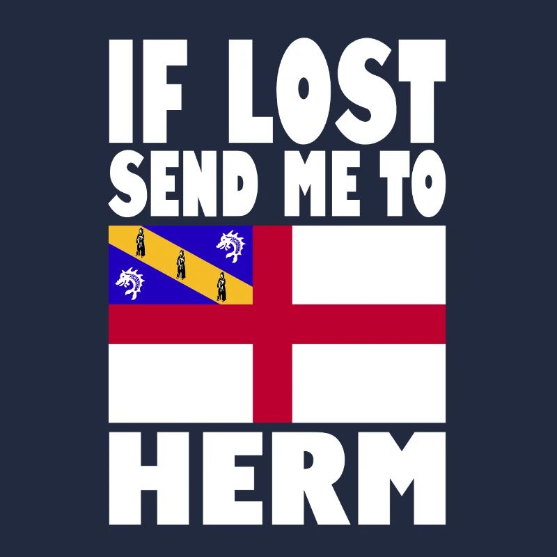 Drapeau Herm Disant