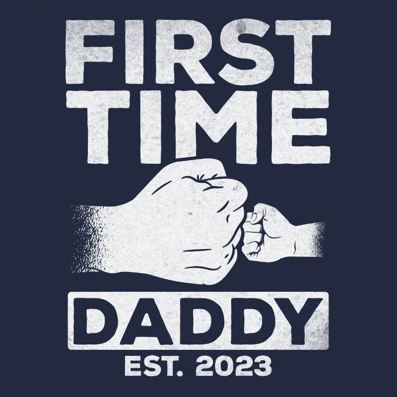 Zum ersten Mal Daddy Est. 2023 Papa wird