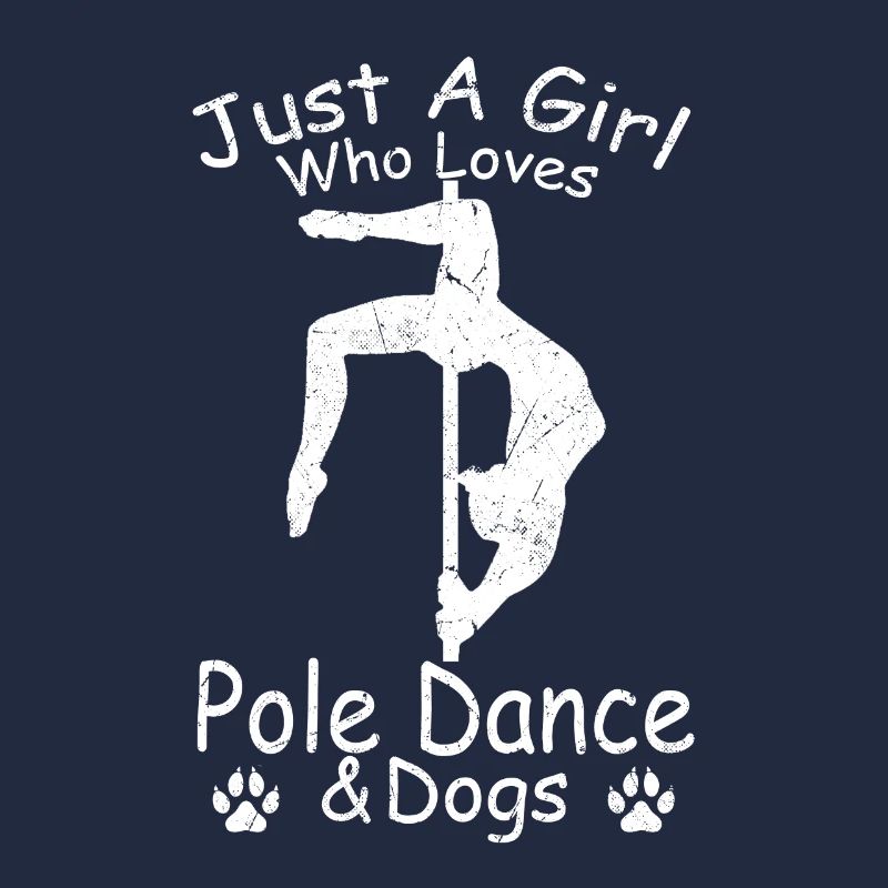 Pole Dancing - Nur ein Mädchen, das Pole Dance &