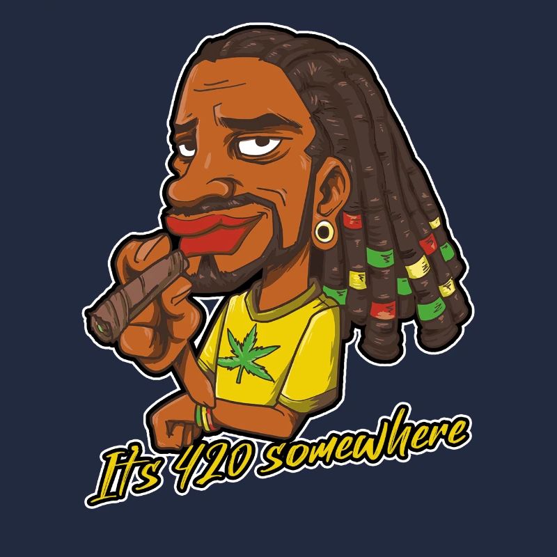 C’est 420 Somewhere Cannabis Weed Smoking THC Ganja