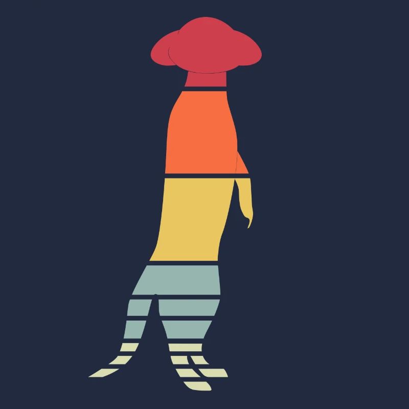 Suricate Merkat Rétro Suricates