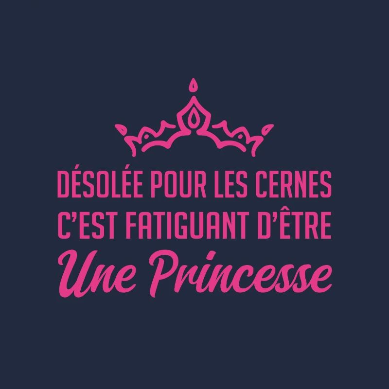Désolée pour les cernes