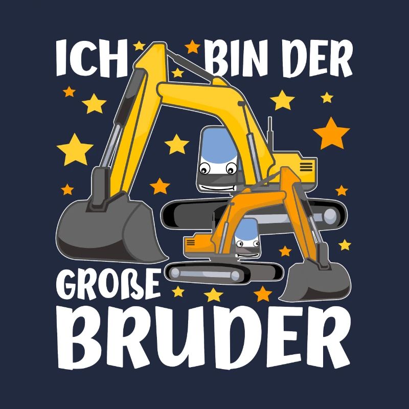 Geschwister Ich Bin Der Grosse Bruder Bagger