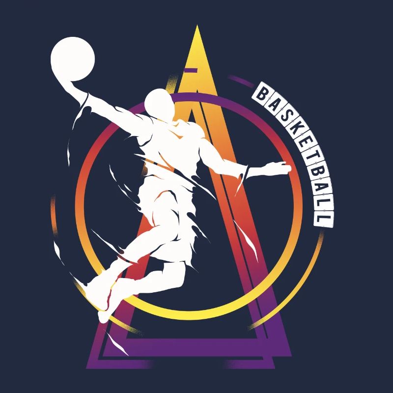Basketteur Basketteur Dunking Vintage Retro