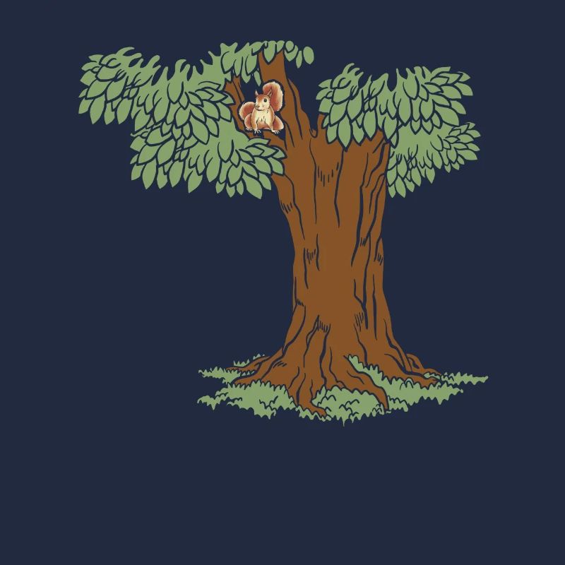 Eichhörnchenbaum Eichhörnchen Liebhaber