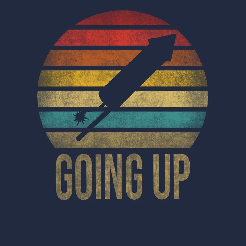 Fireworks Boom Rocket Going Up Launch Retro