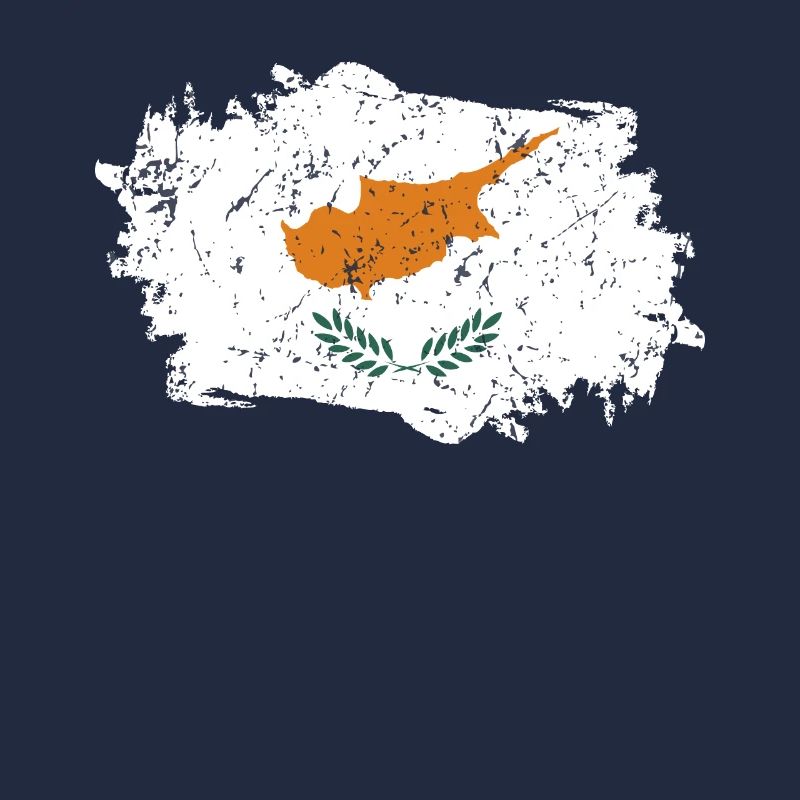 Drapeau de Chypre Grunge Drapeau de Chypre