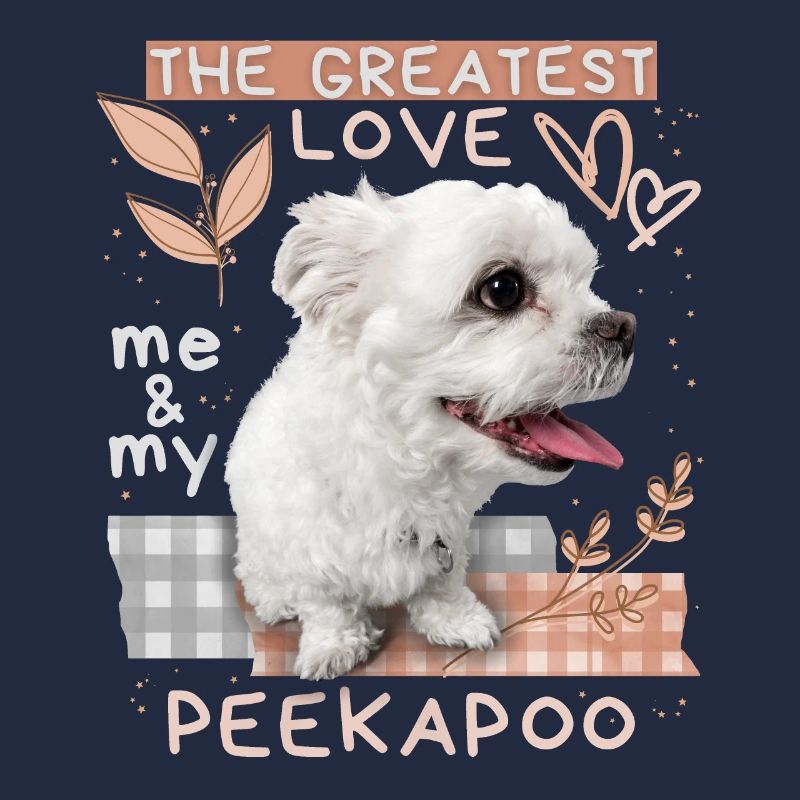 Peekapoo, Hund, lustiger Spruch