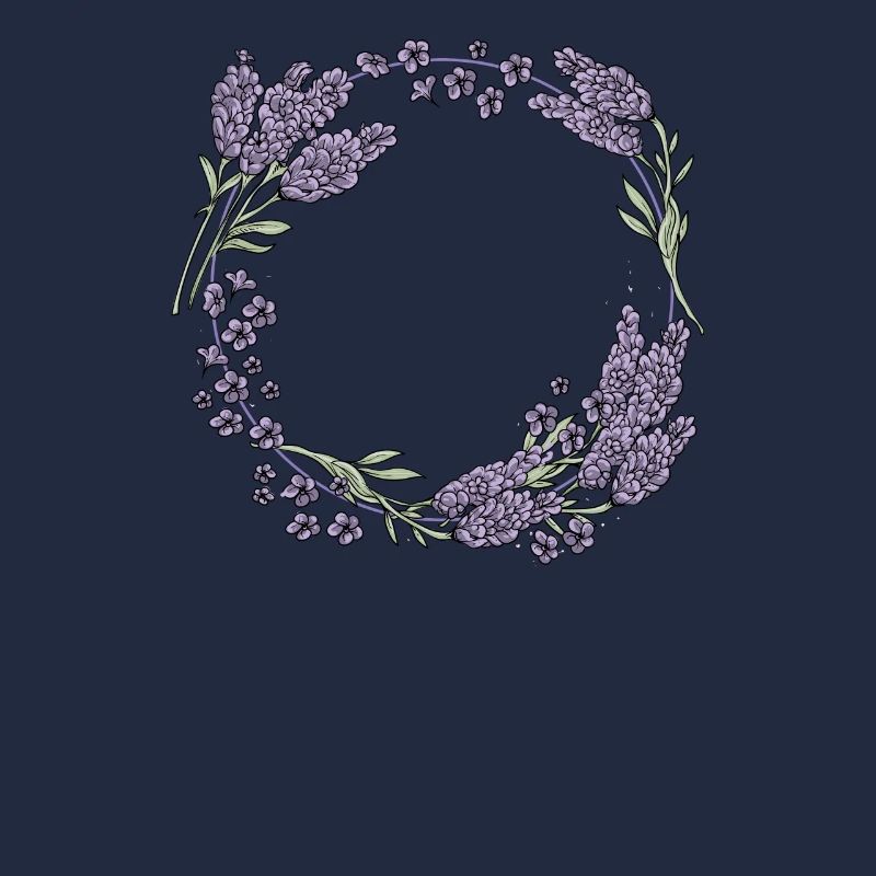 Lavender I Team Bride Fleur Couronne Mariage Boho