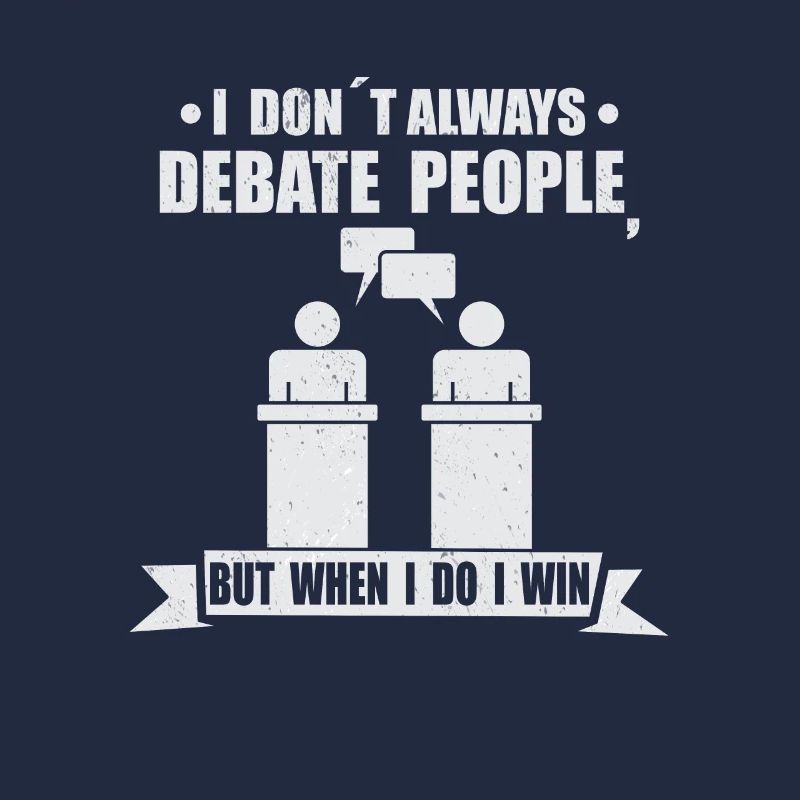 Debatte Rede Debattierer Redner Geschenkidee