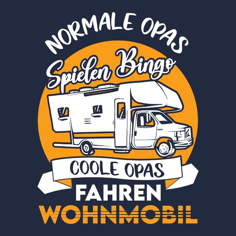 cooles Wohnmobil Camper Opa Geschenk Van