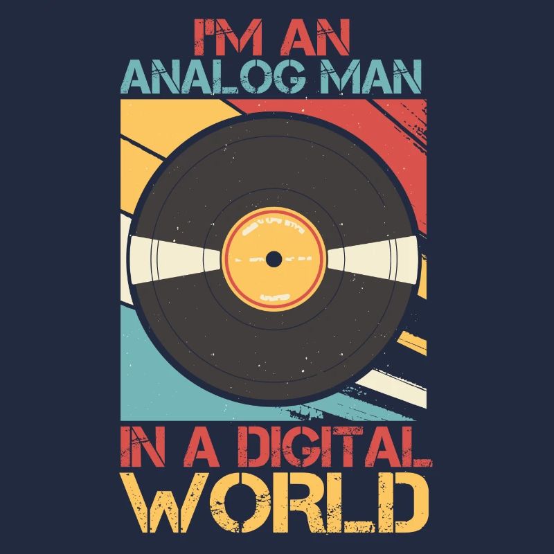 Ich Bin Ein Analoger Mann In Einer Digitalen Welt