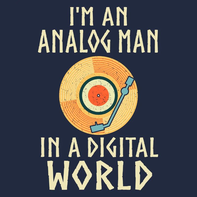 Ich Bin Ein Analoger Mann In Einer Digitalen Welt