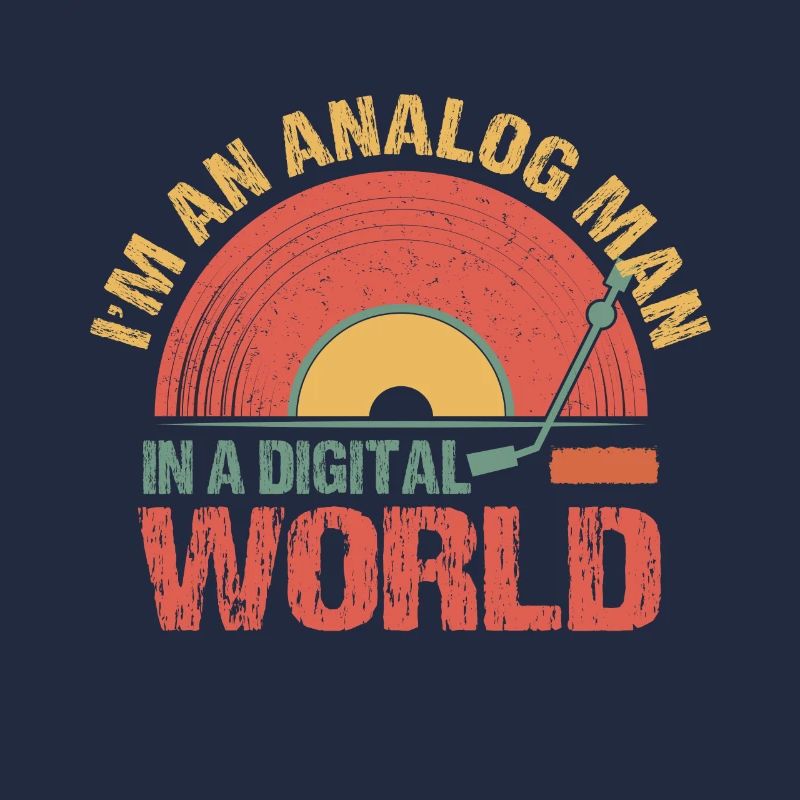 Ich Bin Ein Analoger Mann In Einer Digitalen Welt