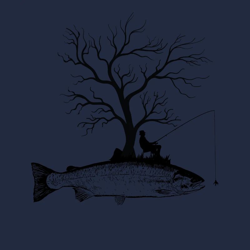 Grafischer Baum - Fischforelle